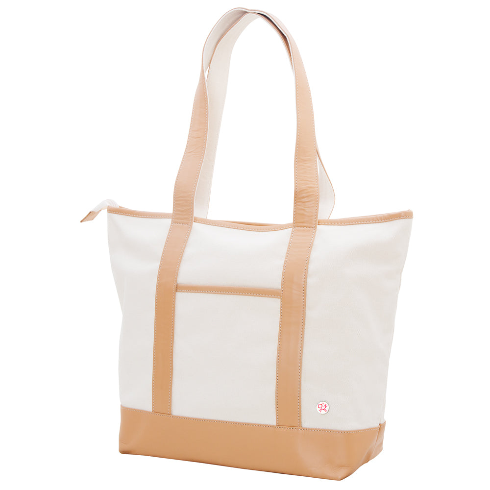 Manhattan Portage Greenpoint Organic Tote Bag (M) Beige