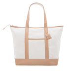 Manhattan Portage Greenpoint Organic Tote Bag (L) Beige