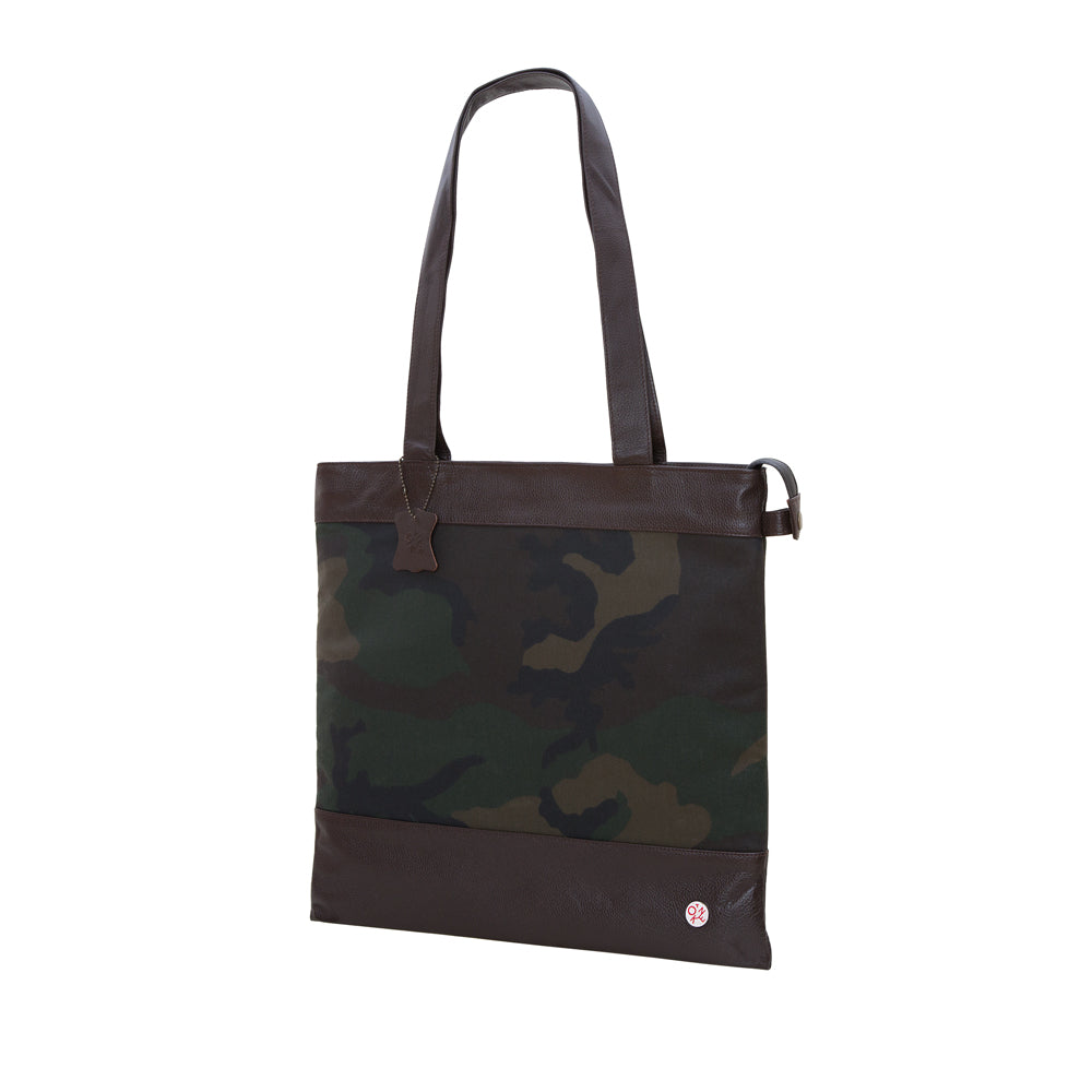 Manhattan Portage Waxed Graham Tote Bag (M) CAM DBR