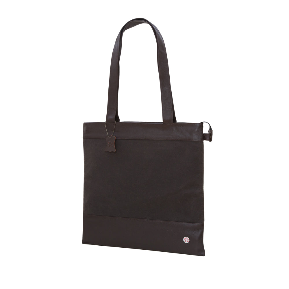 Manhattan Portage Waxed Graham Tote Bag (M) DBR DBR