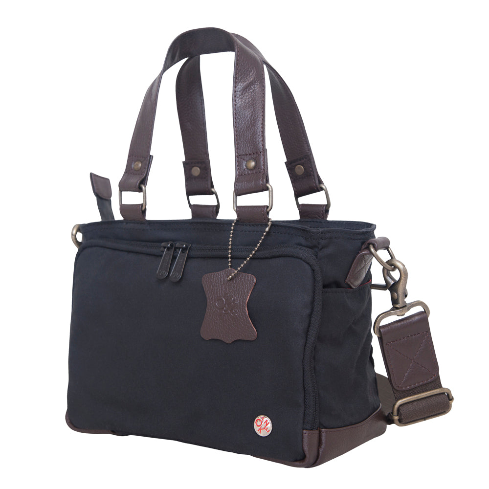 Manhattan Portage Nostrand Waxed Duffel Bag (XXS) Black