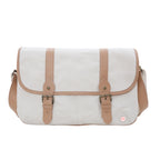 Manhattan Portage Ft. Greene Organic Shoulder Bag (L) Beige
