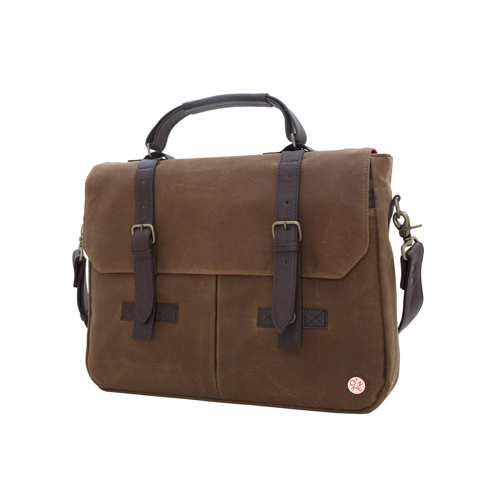 Manhattan Portage Waxed Cortelyou Bag Field Tan