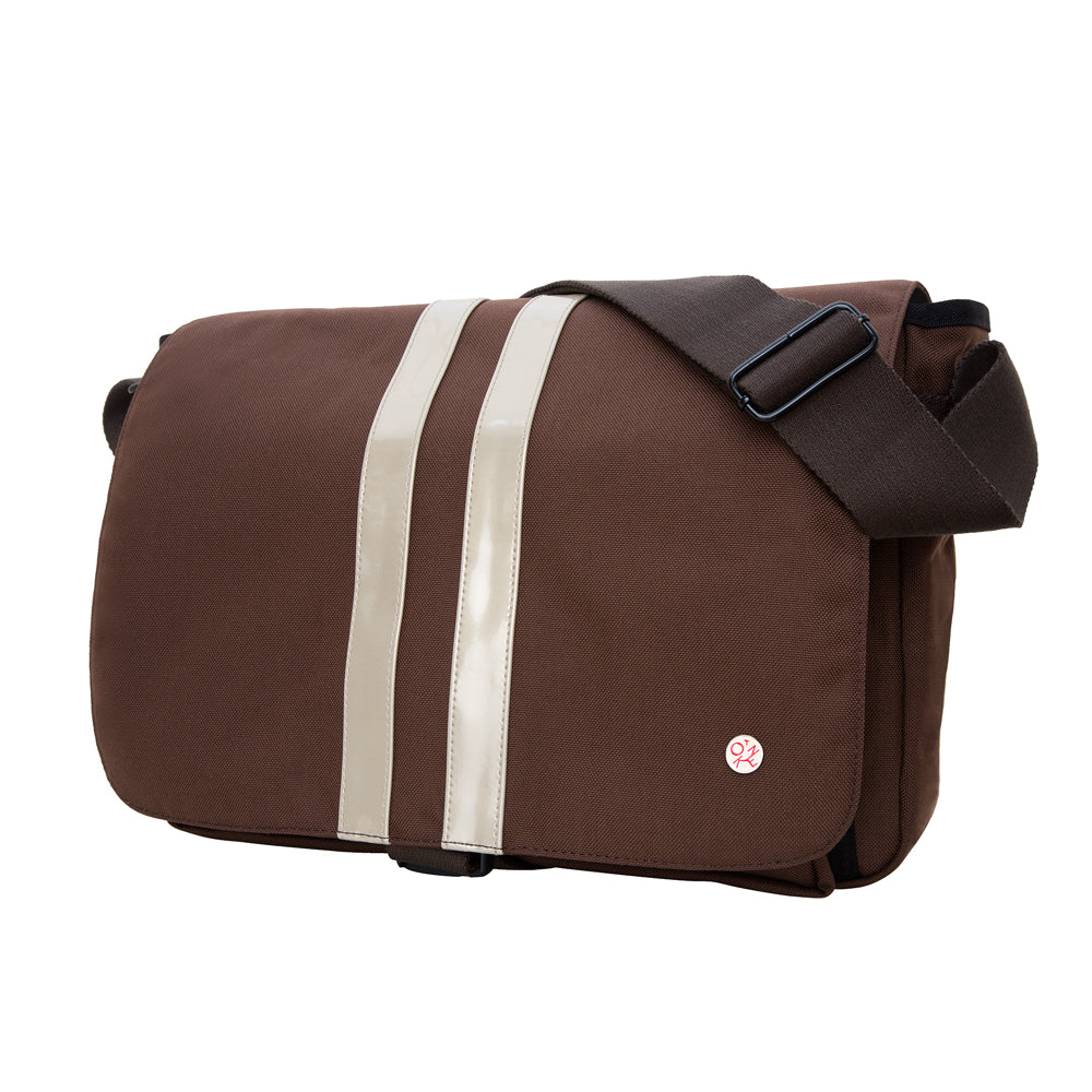 Manhattan Portage Murray Shoulder Bag (L) DBR GLD