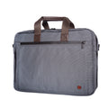 Manhattan Portage Lawrence Laptop Bag With Back Zipper Grey