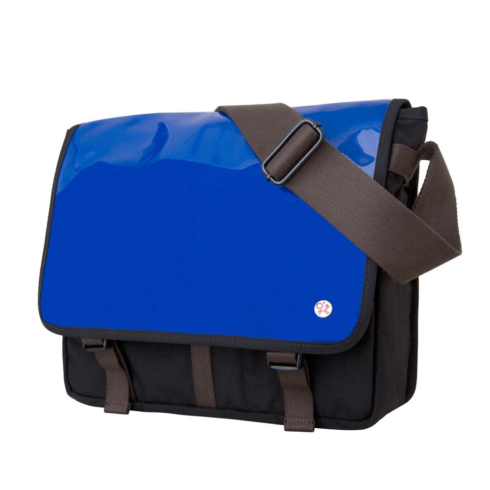 Manhattan Portage Metropolitan Enamel DJ Bag (M) Royal Blue