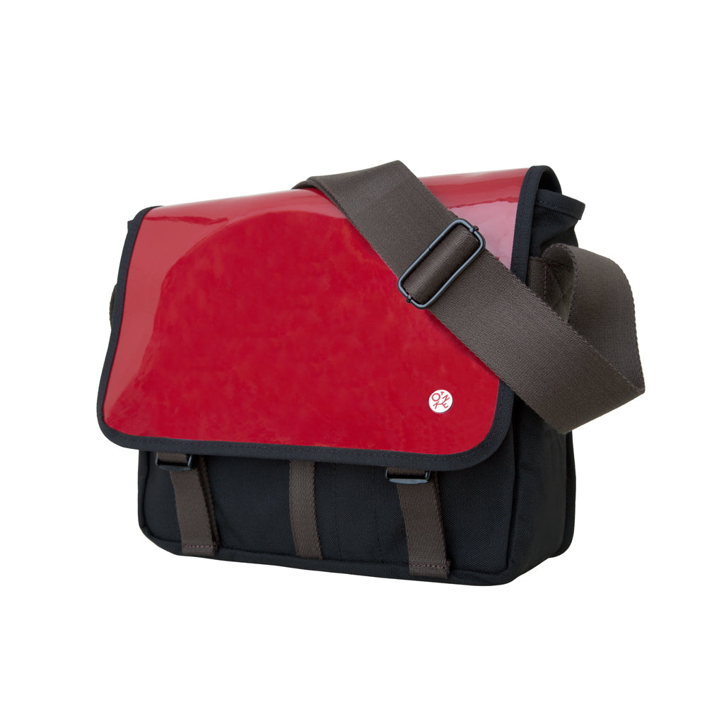Manhattan Portage Metropolitan Enamel DJ Bag (S) Red