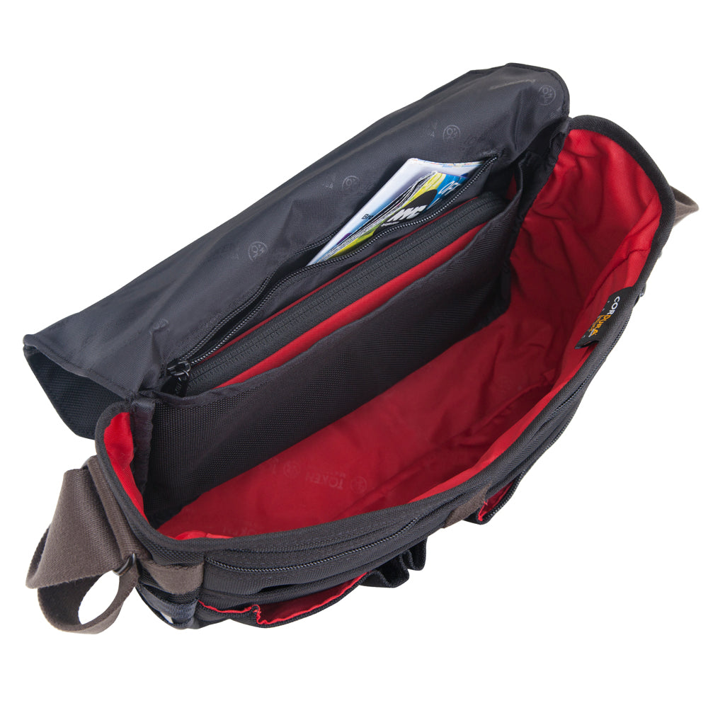 Manhattan Portage Grand Army Shoulder Bag (S) W/Back Zipper