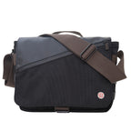 Manhattan Portage Grand Army Shoulder Bag (S) W/Back Zipper Black
