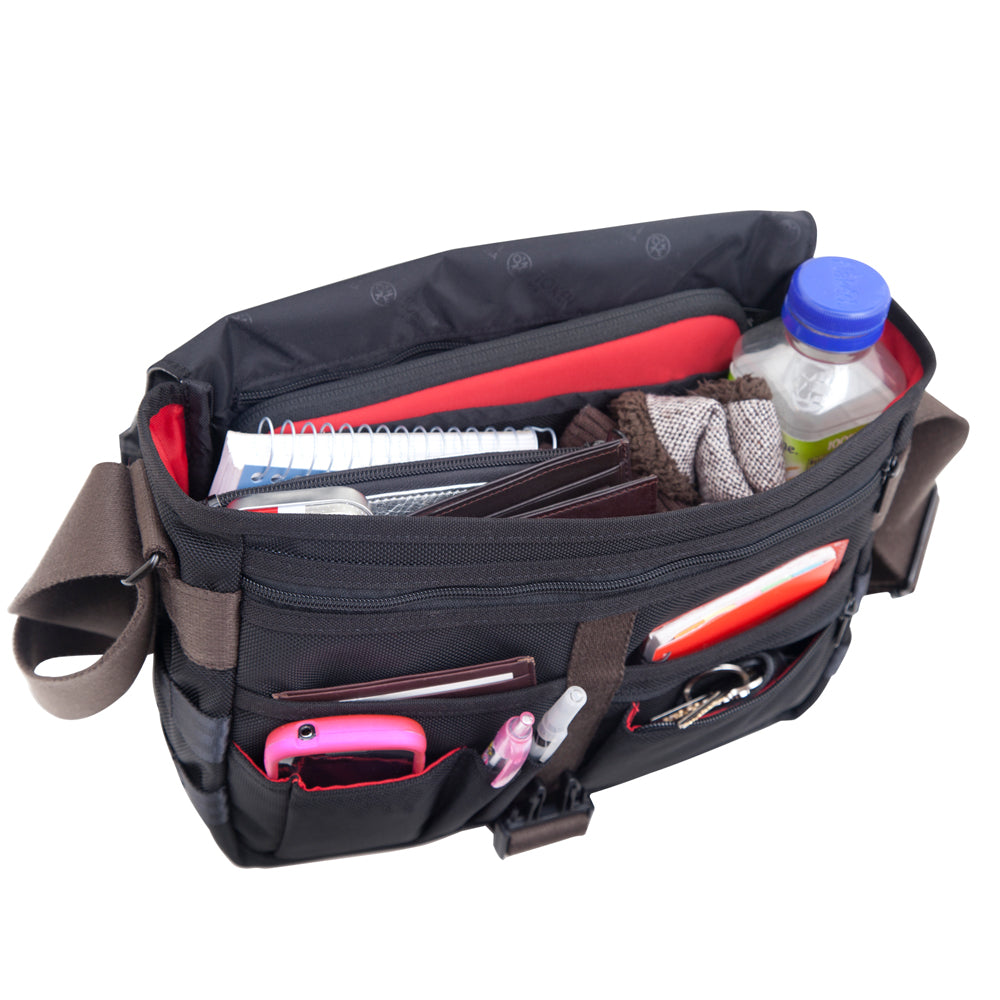 Manhattan Portage Grand Army Shoulder Bag (S) W/Back Zipper