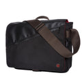 Manhattan Portage Grand Army Shoulder Bag (M) W/Back Zipper Black