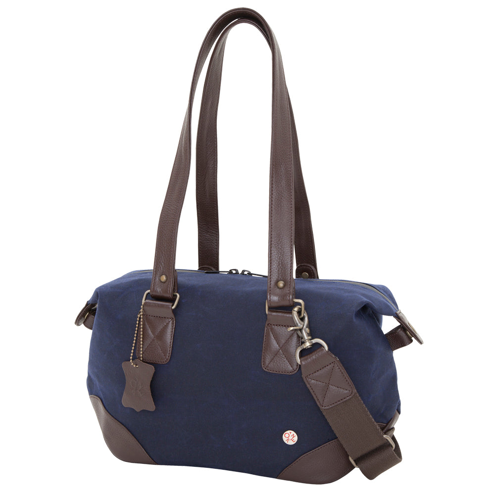 Manhattan Portage Lafayette Waxed Duffel Bag (XXS) Navy