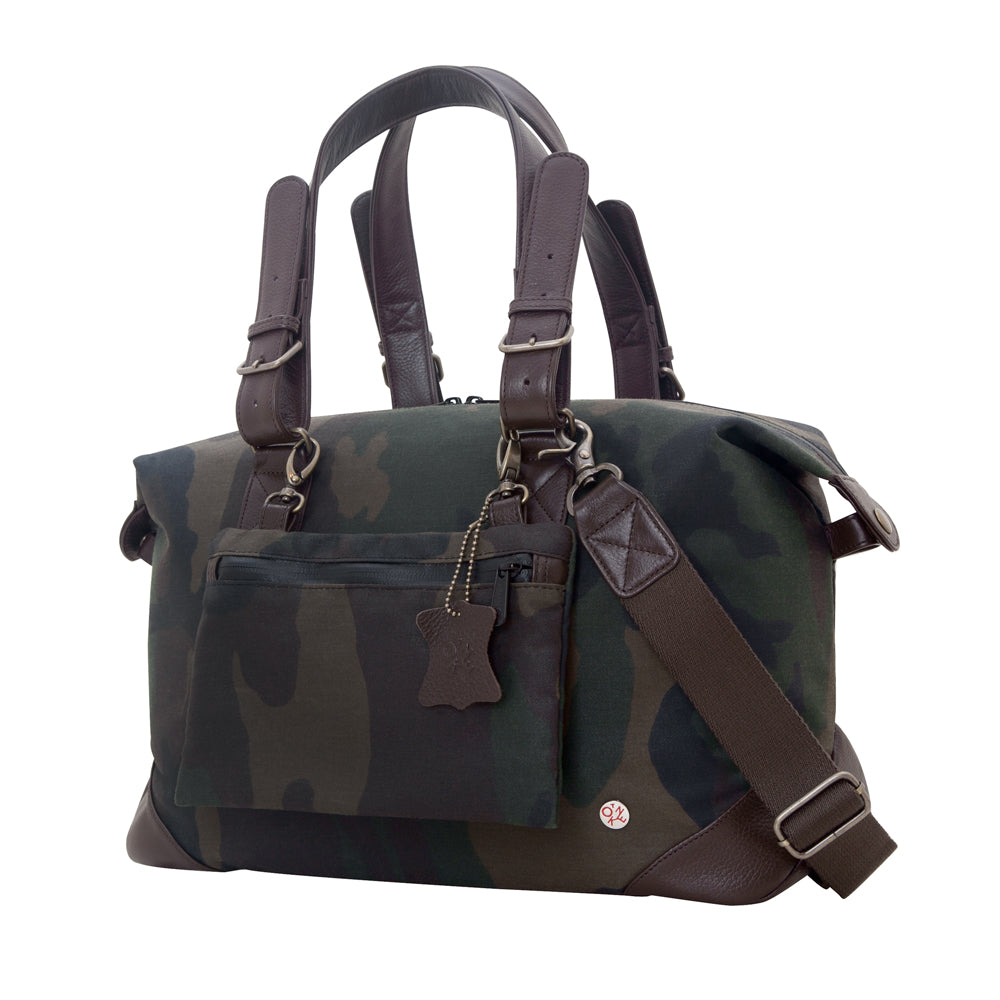 Manhattan Portage Lafayette Waxed Duffel Bag (S) Camouflage