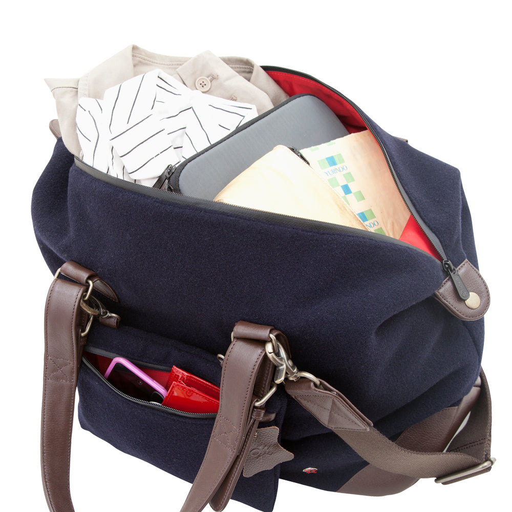 Manhattan Portage Lafayette Wool Duffel Bag (M)