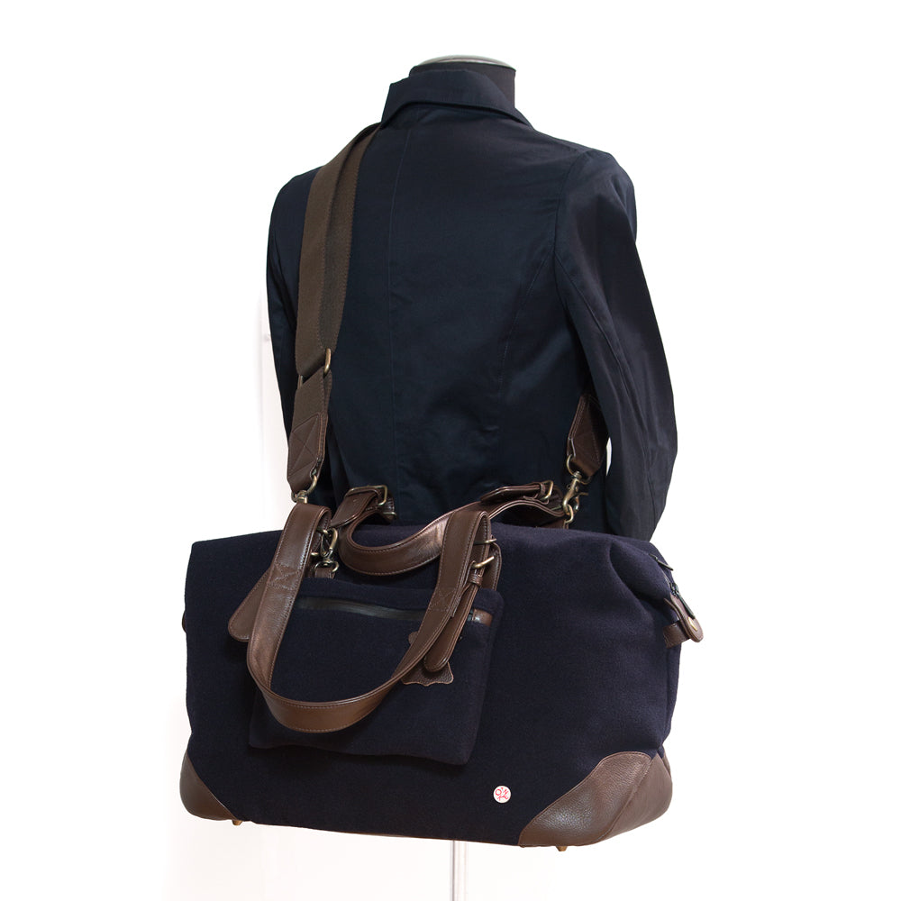 Manhattan Portage Lafayette Wool Duffel Bag (M)