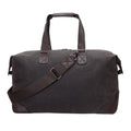 Manhattan Portage Lafayette Waxed Duffel Bag (L) Dark Brown