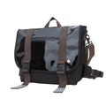 Manhattan Portage Lorimer Enamel Messenger Bag (M) Black