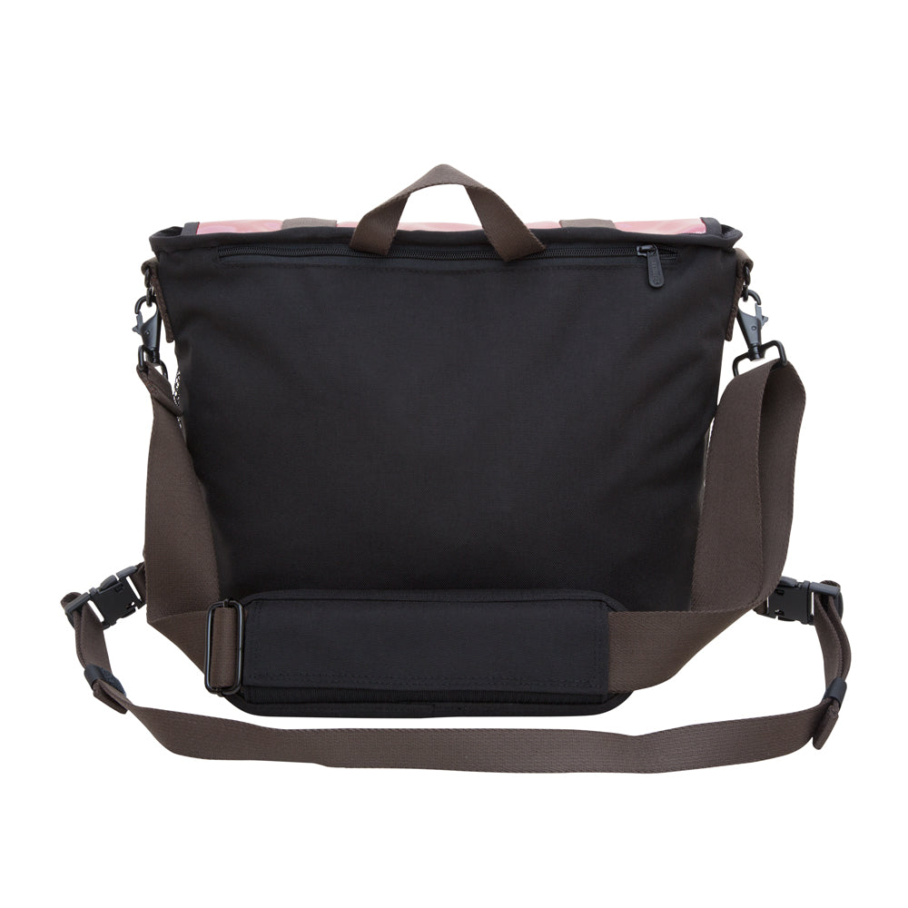 Manhattan Portage Lorimer Enamel Messenger Bag (M)