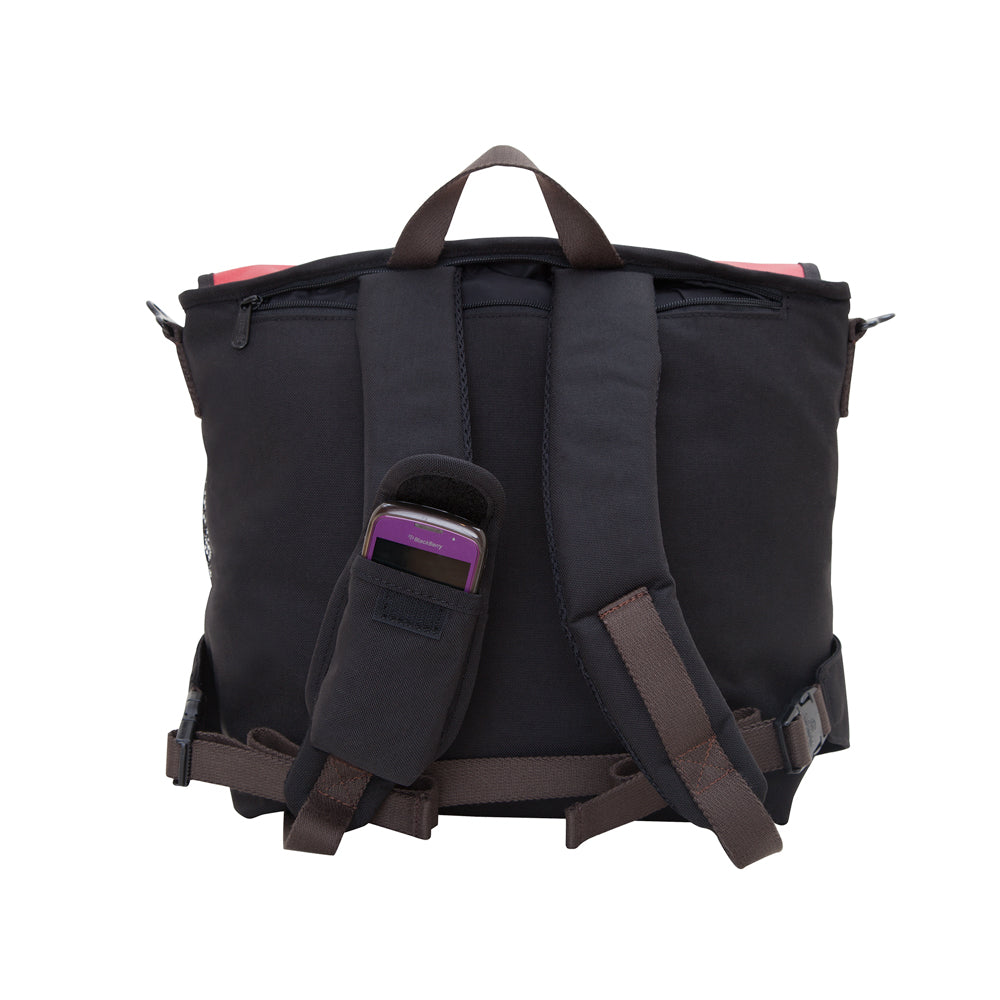 Manhattan Portage Lorimer Matt Vinyl Messenger Bag(M)