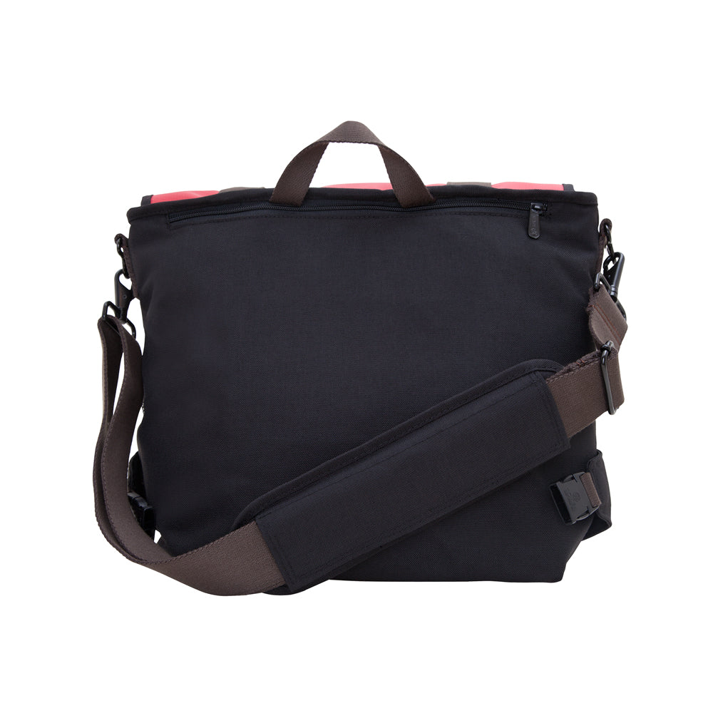Manhattan Portage Lorimer Matt Vinyl Messenger Bag(M)
