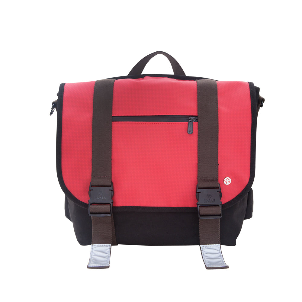 Manhattan Portage Lorimer Matt Vinyl Messenger Bag(M)