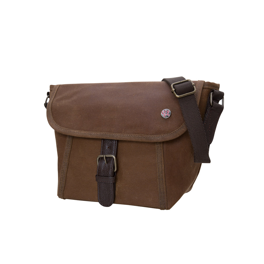 Manhattan Portage Waxed Lincoln Messenger (XXS) Field Tan