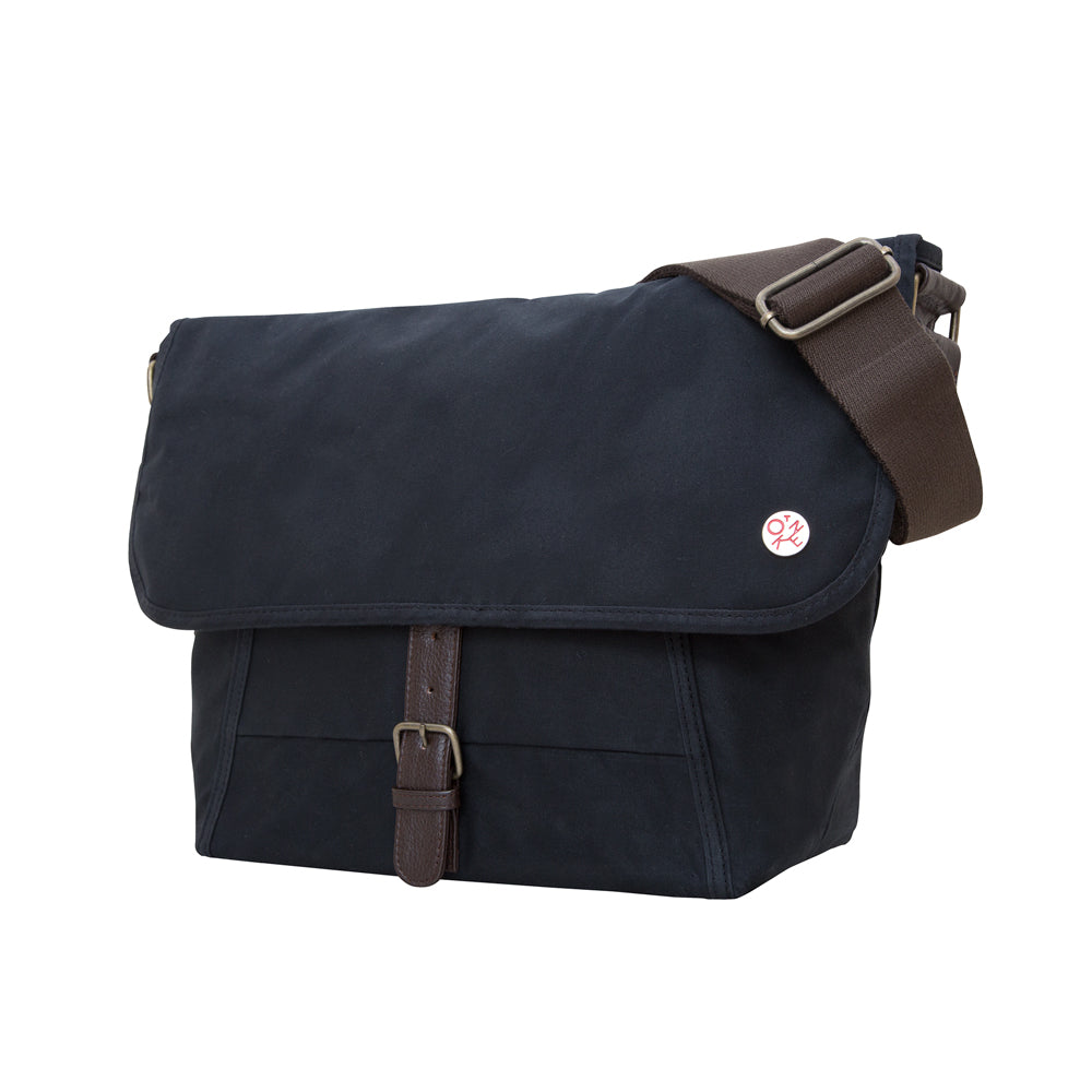 Manhattan Portage Waxed Lincoln Messenger (S) Black