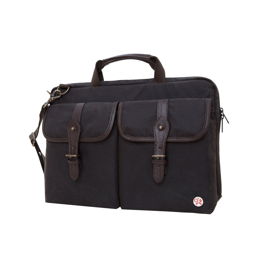 Manhattan Portage Waxed Knickerbocker Laptop Bag (15") DBR DBR