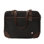 Manhattan Portage Hudson Waxed Shoulder Bag Black