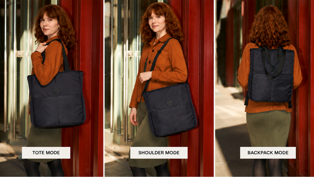 Manhattan Portage three ways Westchester Tote Bag