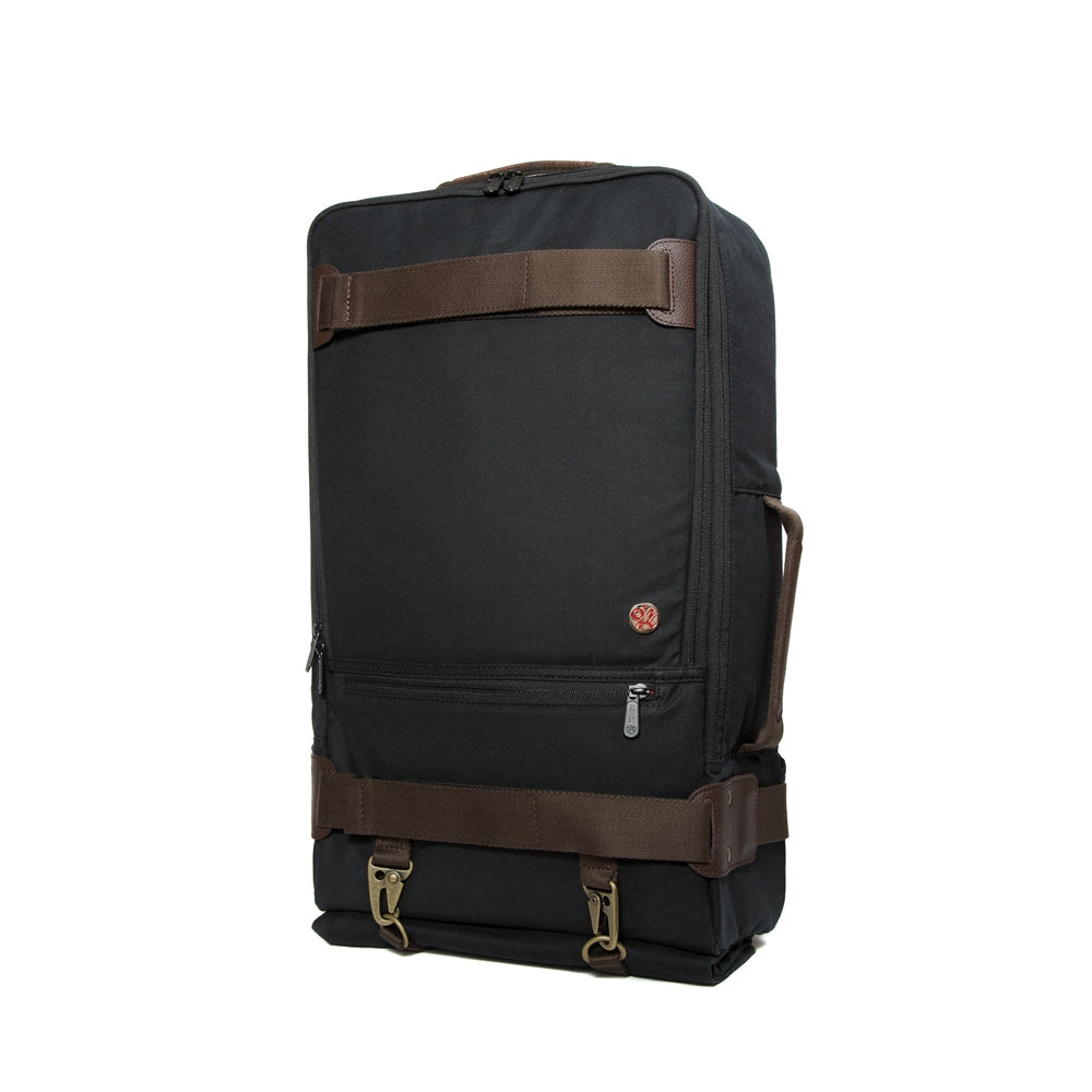 Manhattan Portage Waxed Dekalb Backpack Black