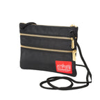 Manhattan Portage Triple Zipper Label Pouch With Woven Label (SM)